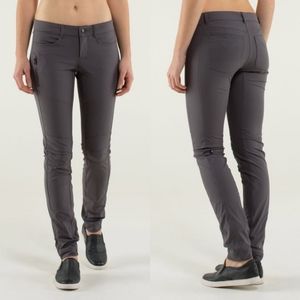Lululemon Bust a Move Moto Pants in Soot Grey - no damage but please read below